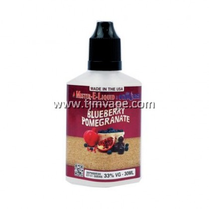 MISTER E-LIQUID BLUEBERRY POMEGRANATE 30ML 6MG 12MG