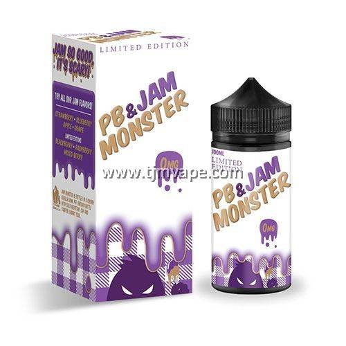 PB & JAM MONSTER GRAPE 100ML 3MG 6MG