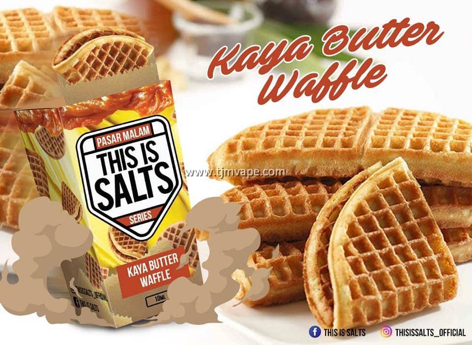 THIS IS SALTS KAYA BUTTER WAFFLE 10ML 35MG 50MG