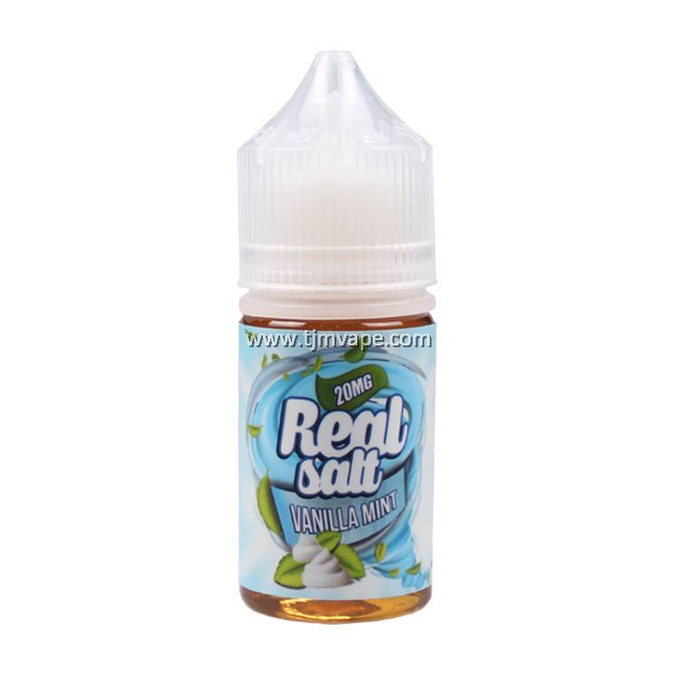 REAL SALTNIC VANILLA MINT 30ML 35MG