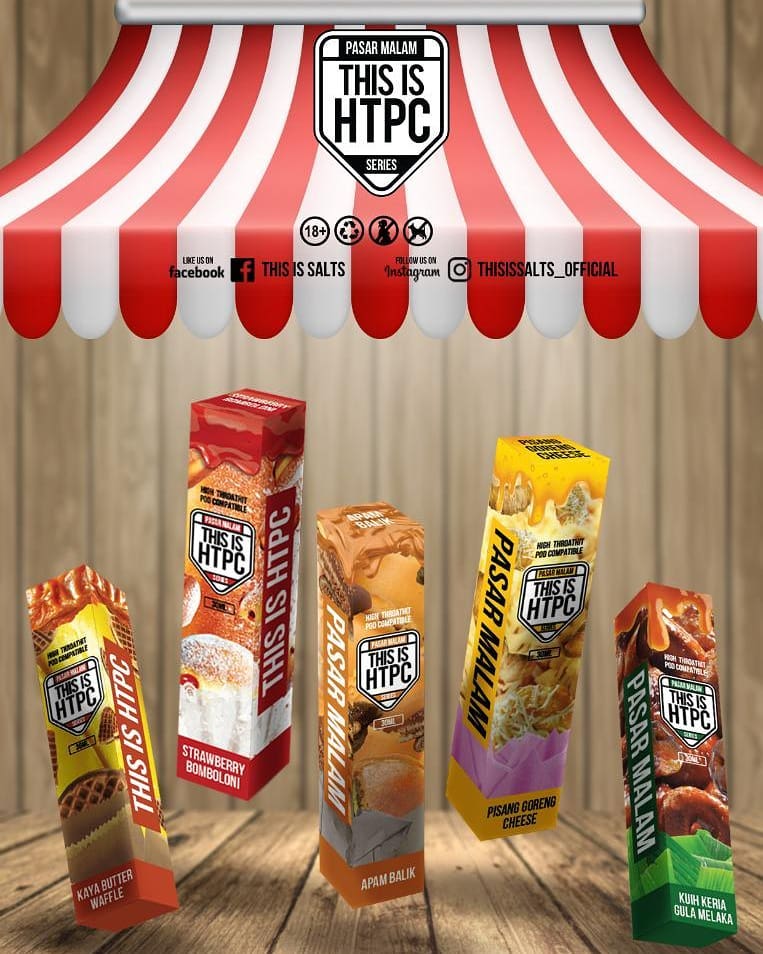 THIS IS HTPC KAYA BUTTER WAFFLE 30ML 15MG 18MG 22MG